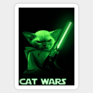 Cat wars Sticker